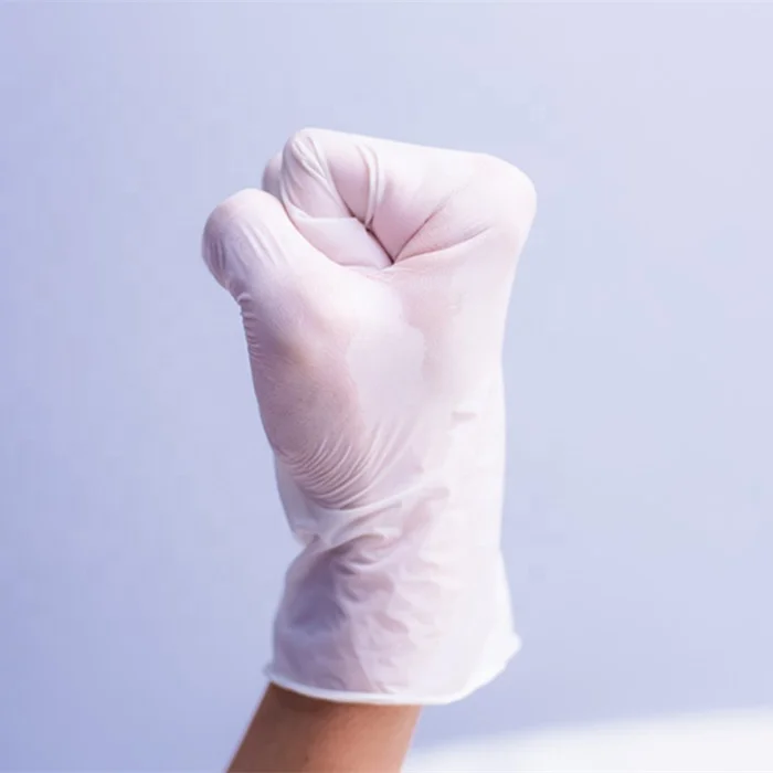 Powder Free Examination Medical Nitrile Gloves Manufacture EN455