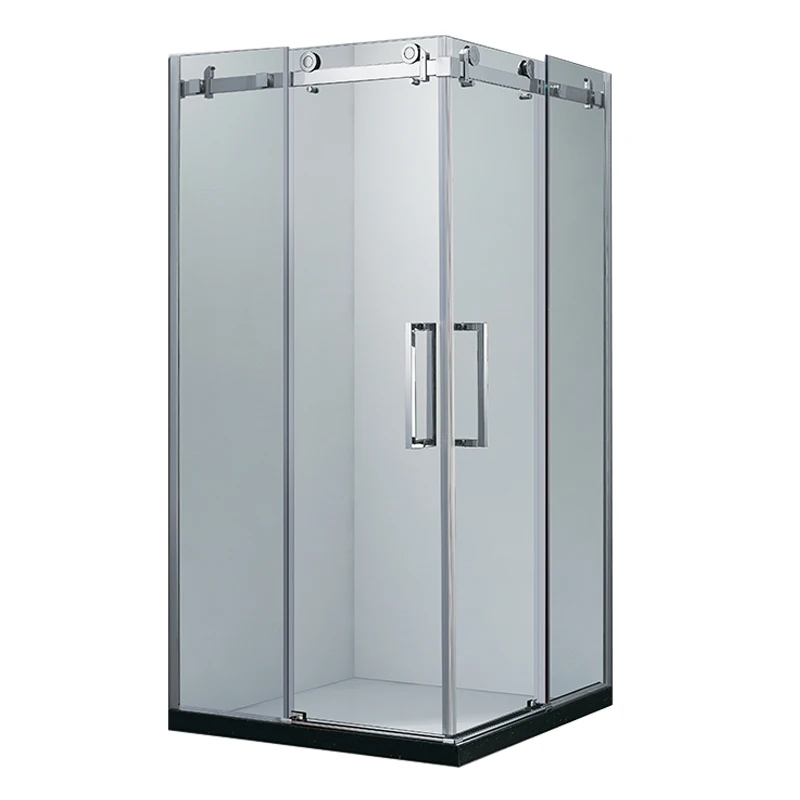 High Quality Hotel Villa Frameless Clear Tempered Sliding Glass Shower Door Shower Enclosure