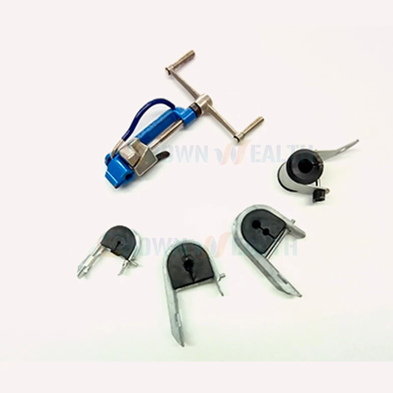 wholesales aerial electric cable Suspension Stainless steel  j shaped cable clamp for fiber optic ADSS