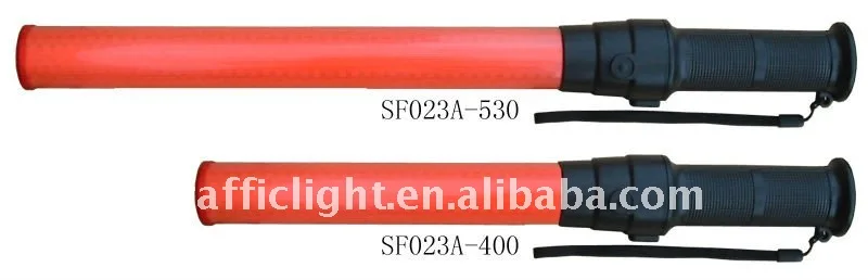 red flash led traffic baton with strong magnet