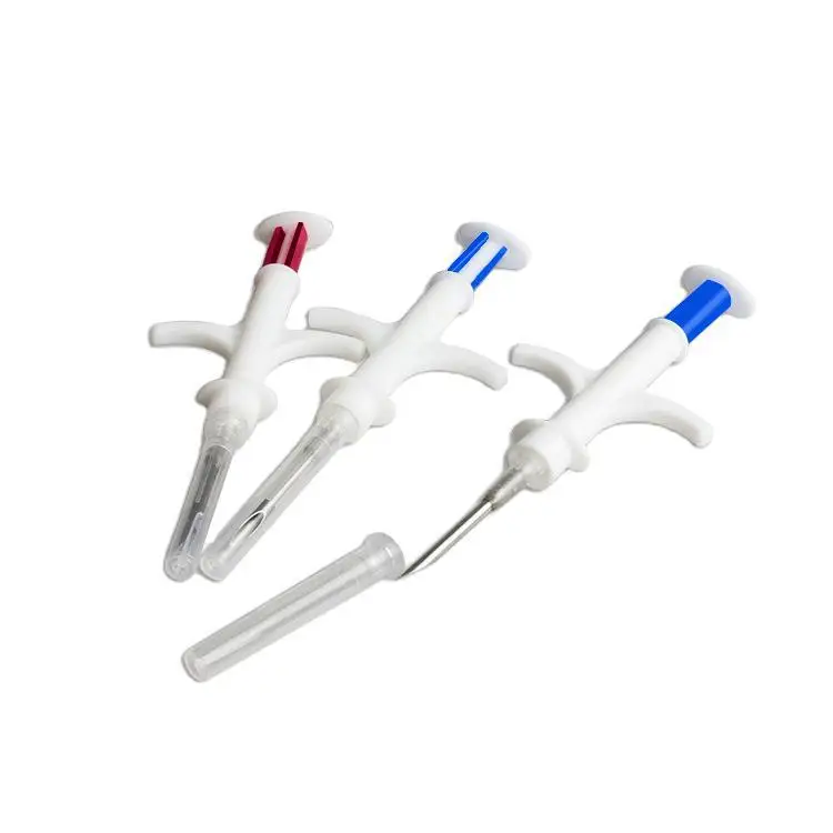 BLUEWORTH Microchip For Dog Pet LF RFID Tube With Syringe RFID Implantor