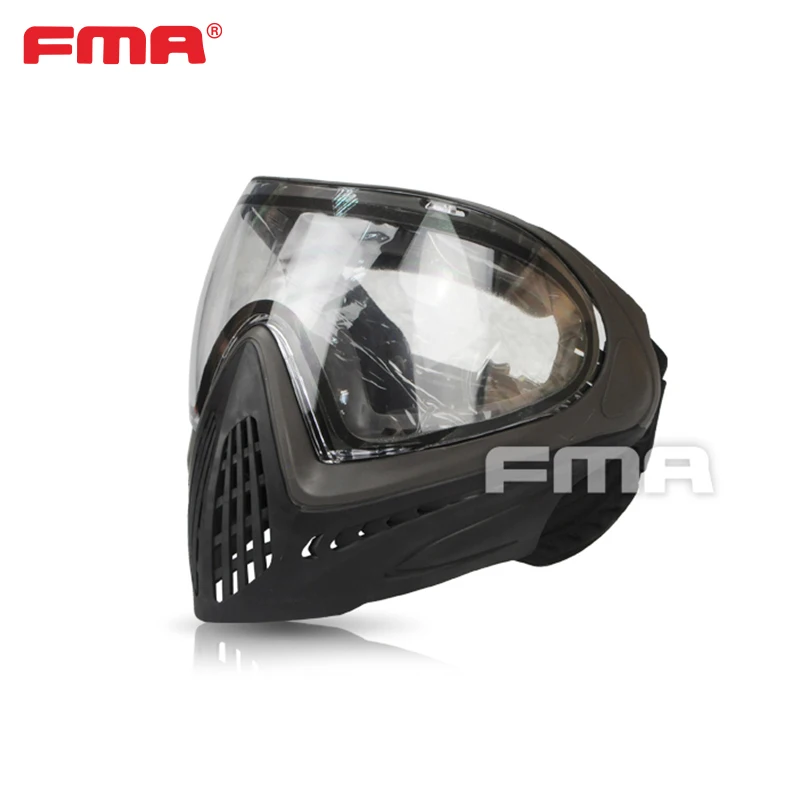 FMA Wholesale F1 full Face Protective Single lens Paintball Paintball Competitive Sports FM-F0022-FM-F0025