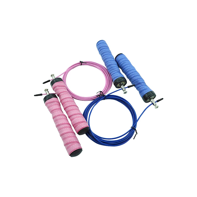 Skipping Rope Speed Weighted Jump Rope for Men Women Pro Ball Bearings Anti-Slip Handle Workout Fitness Sports Training