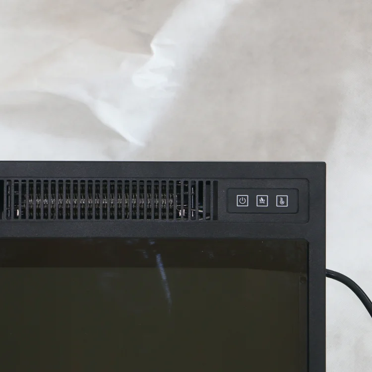 Новый дизайн, Лидер продаж на Amazon, современный декоративный электрический нагреватель 18 дюймов со светодиодной подсветкой