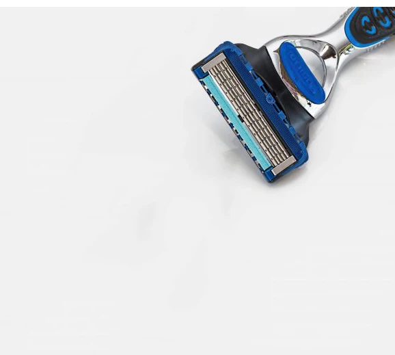 Cheap Razor Handle Compatible with Gillett Mach 3 for 3 Blade Razor System Razor Blade Cartridge Refills