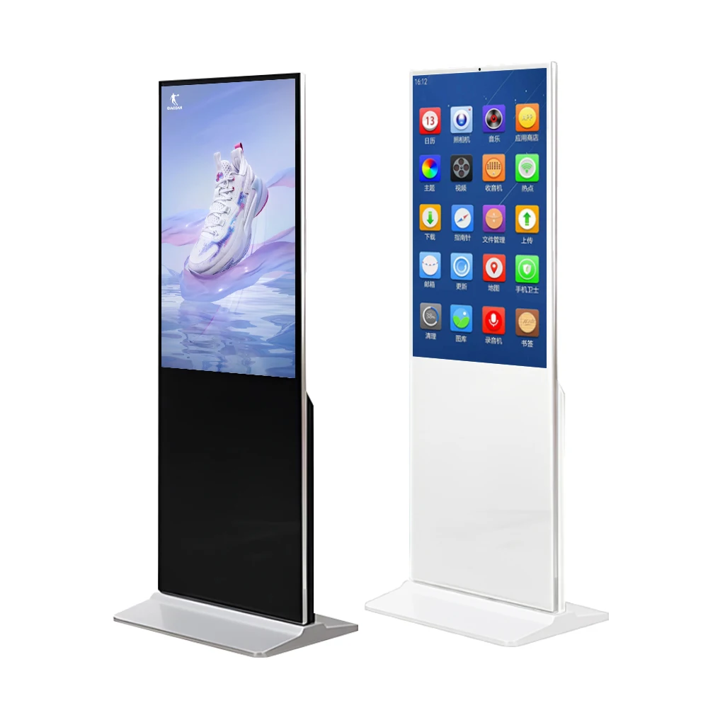 indoor vertical 32 43 50 55 Inch Touch Screen floor standing advertising display advertising screen digital screen display