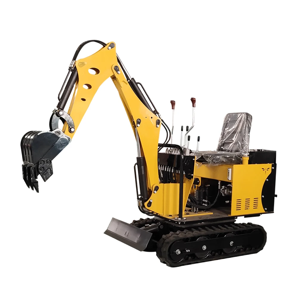 Telescopic boom excavator mini excavator hydraulic hammer power shovel excavator