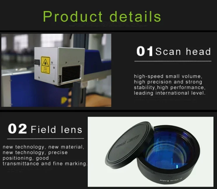 fiber laser marking machine price in pakistan JPT RAYCUS 100w 200w laser engraver on stainless steel aluminum 50w
