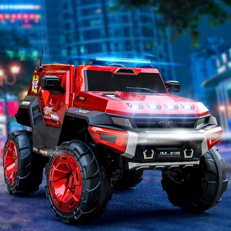 Hot Sale Factory Wholesale Remote Control Toy Car Four-Wheel Drive Double Baby Electric Car