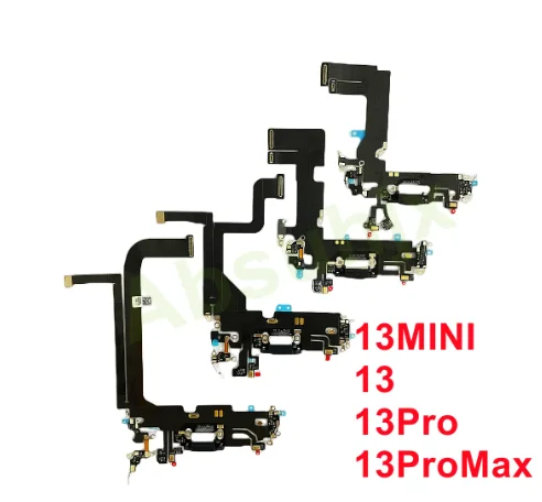 Dock Connector USB Charger Port Connector Dock Charging Flex Cable For iPhone 12 12 Pro 12 Pro Max 13 13 pro max 14  SE 2020