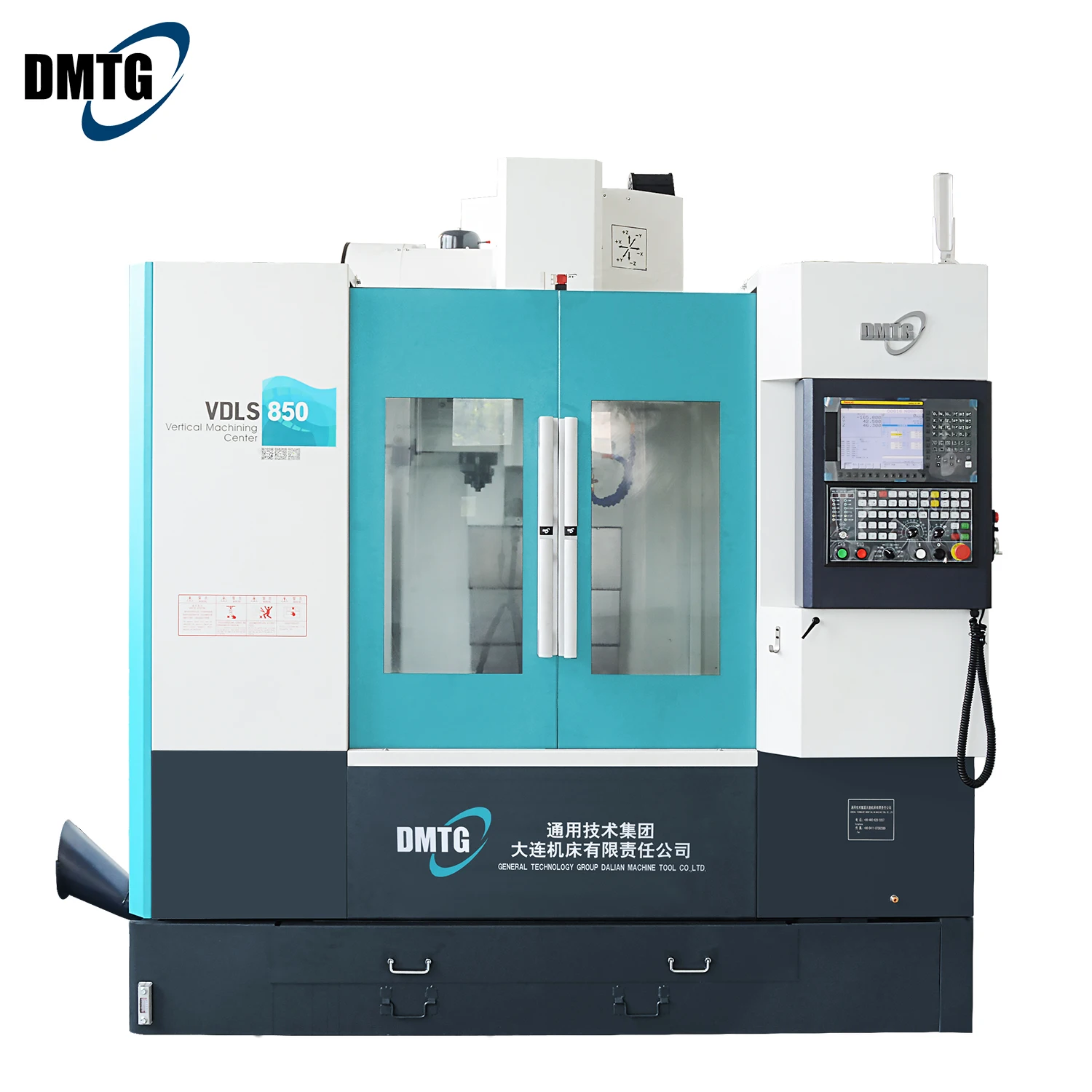 DMTG VDLS850 китайский станок с ЧПУ обрабатывающие центры Далянь VMC850 3 оси вертикальный обрабатывающий центр цена фрезерного