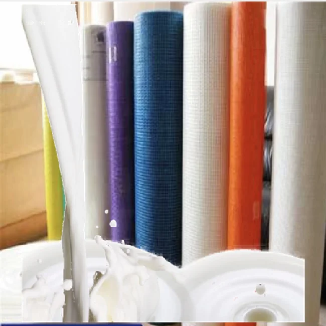 Styrene acrylic polymer reinforced alkali-resistant fiberglass composite