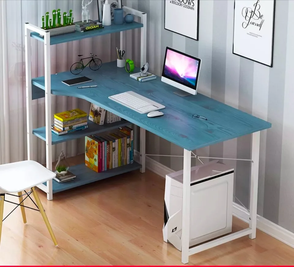 wooden MDF Customized Size Simple Style Detachable Office Table Wood Computer Desk