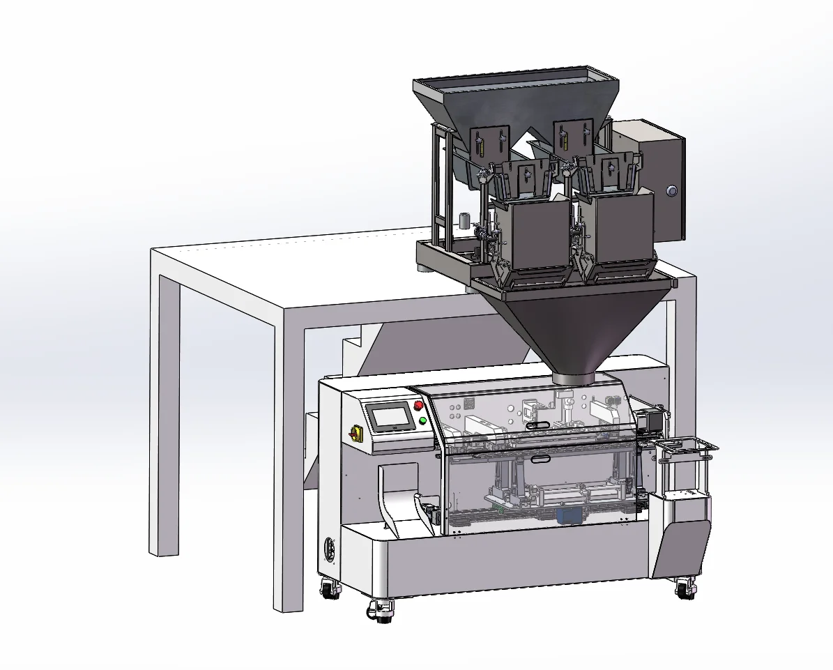 Pet dog food bag packaging accessories vegetable pumpkin paste seasoning powder dried fruit packaging machine