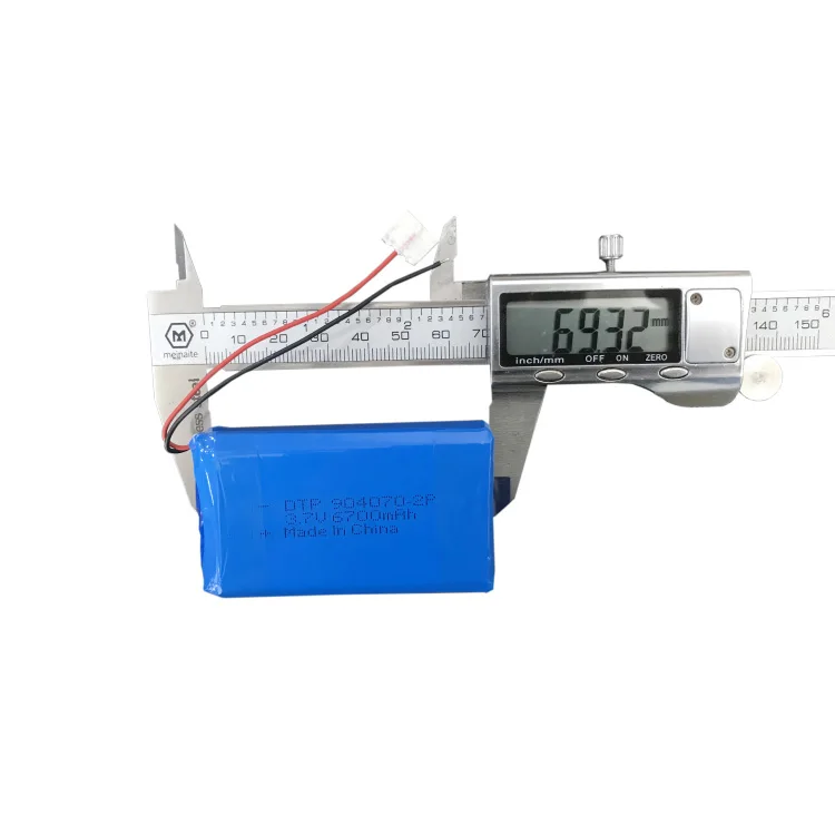 3 7 v 2P параллельный 6700mah перезаряжаемый литиевый аккумулятор для электронных