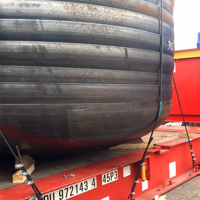 Cold forming elliptical head asme dish head for pressure vessel