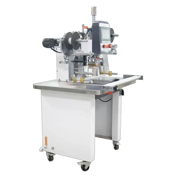 High-Speed Automatic Hot Foil Stamping Machine New Leather Cloth Insole Heat Transfer Printing Hot Selling Label Printer