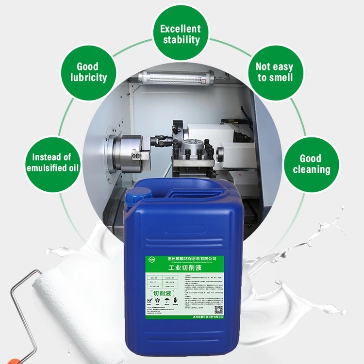 Environmental protection aqueous solution metal semi-synthetic anti-rust machining cutting fluid