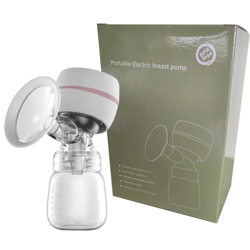 Factory Direct Sale Electric Breast Pump Hands Free Maternity Product Mom Breastfeeding Double Suction Baby Feeder