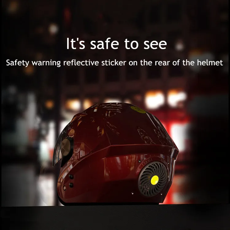 
Summer electric car helmet smart air-conditioning solar charging helmet 