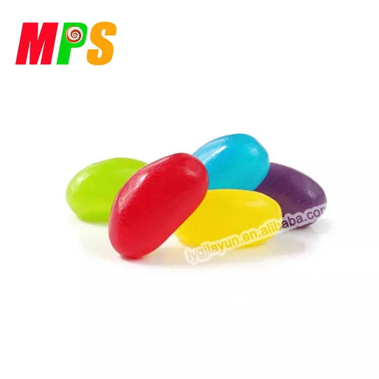 Halal Jelly Candy Colourful Fruity Gummy Jelly Beans