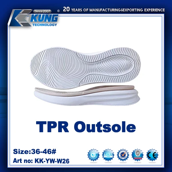 Latest Design TPR TR EVA Sole for Sneaker High Quality Shoe in Jinjiang