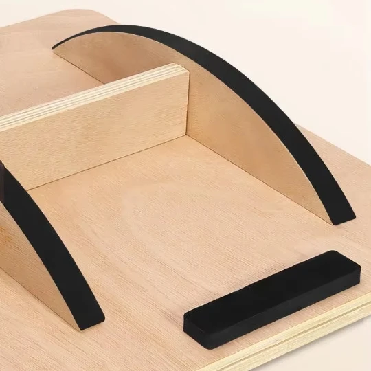 Custom Square Wooden Balance Board Fitness Balance Platform Trainer Non-slip Balance Board