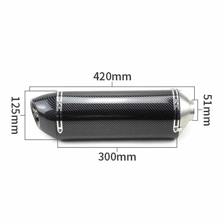  Мотоцикл GSX250 K87 xiaorenzhe 250TRK502 Huanglong 300 внедорожная модификация Yoshimura четыре угла выхлопной