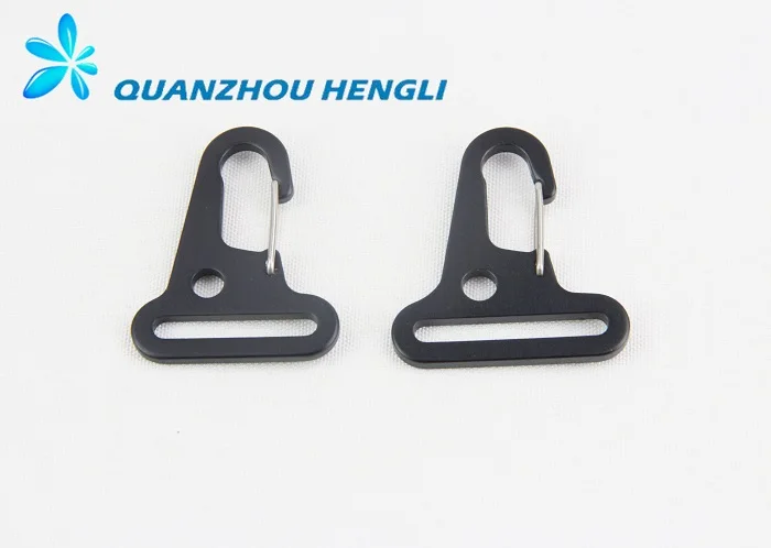 Aluminum Metal Belt Spring Hook For Sport Bag