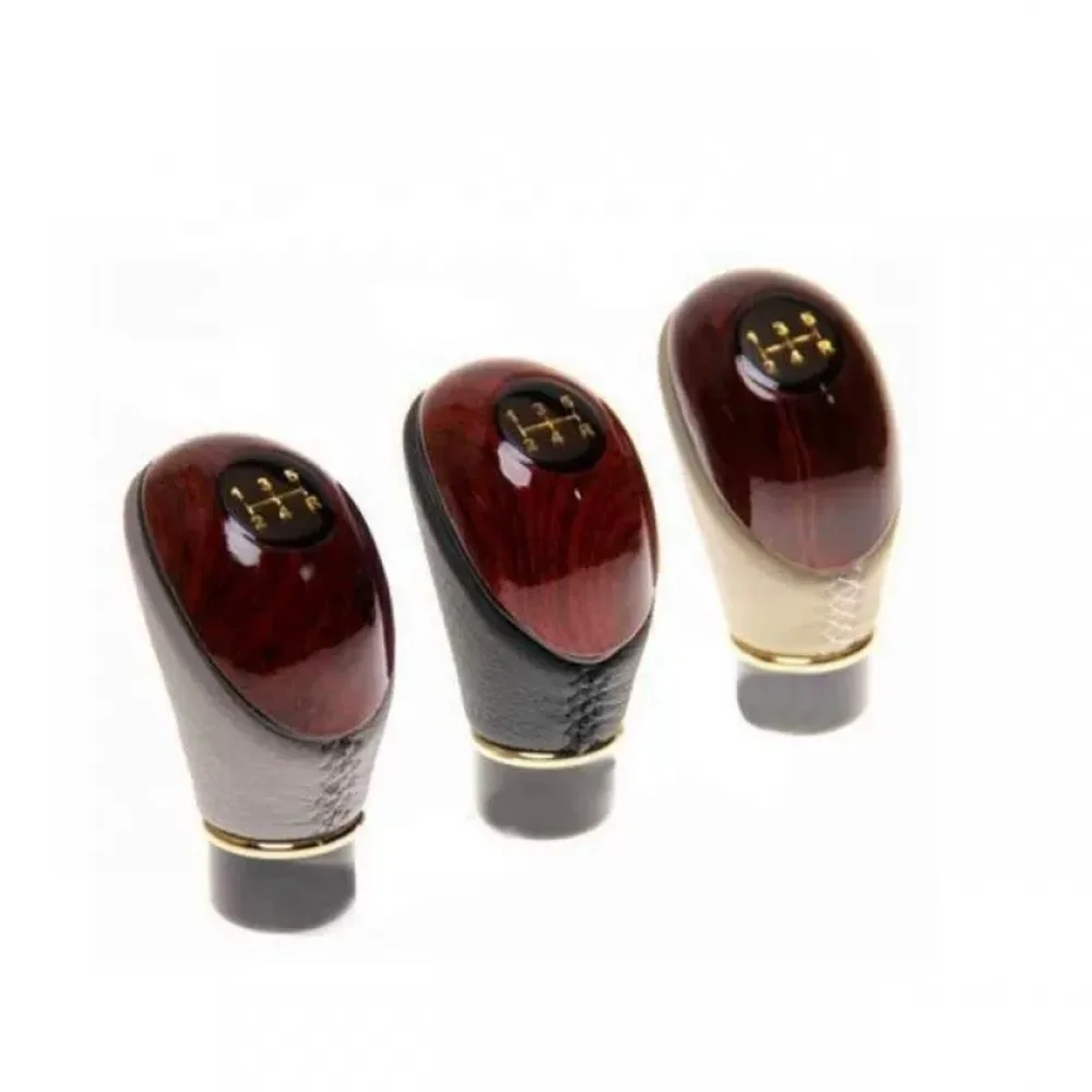 Car black gear shift knobs for vw Golf  Car manual wood gear knobs