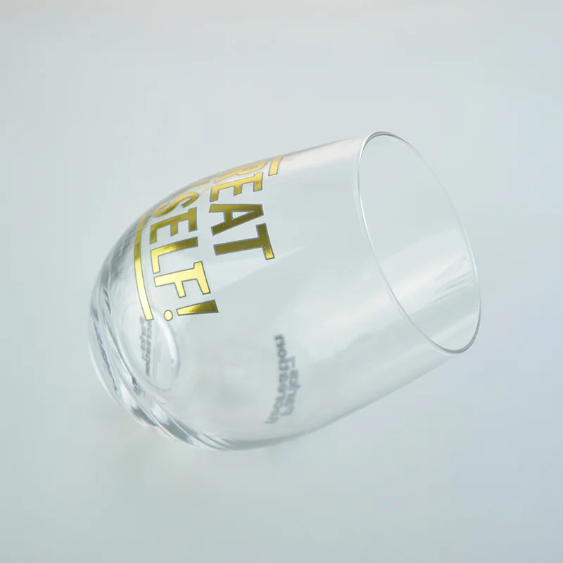 550ml 19oz Spirits Stemless Wine Glasses for Red or White Wine