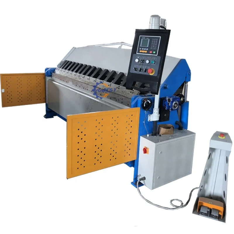 CNC Box And Pan Brake Hydraulic Folding Machine For 4x3200mm MS