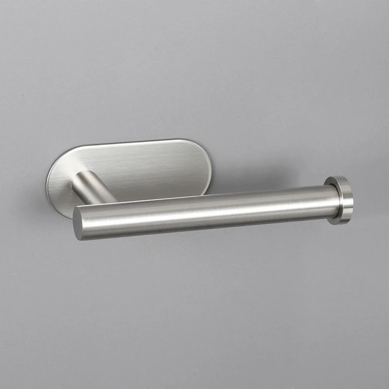 stainless steel self adhesive toilet paper roll holder paper towel holder brushed paper roll holder