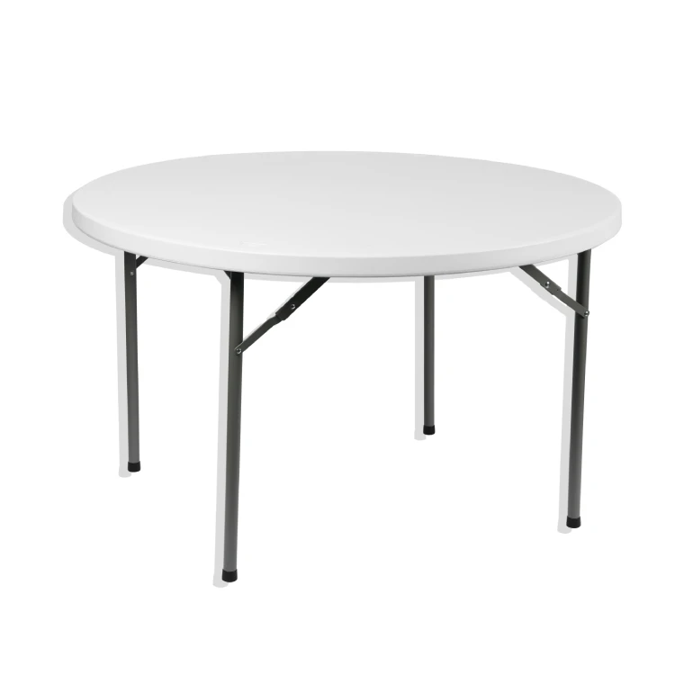 Wholesale Low Price China Big Circular Catering Banquet Cheap 5ft Round Plastic Folding Table