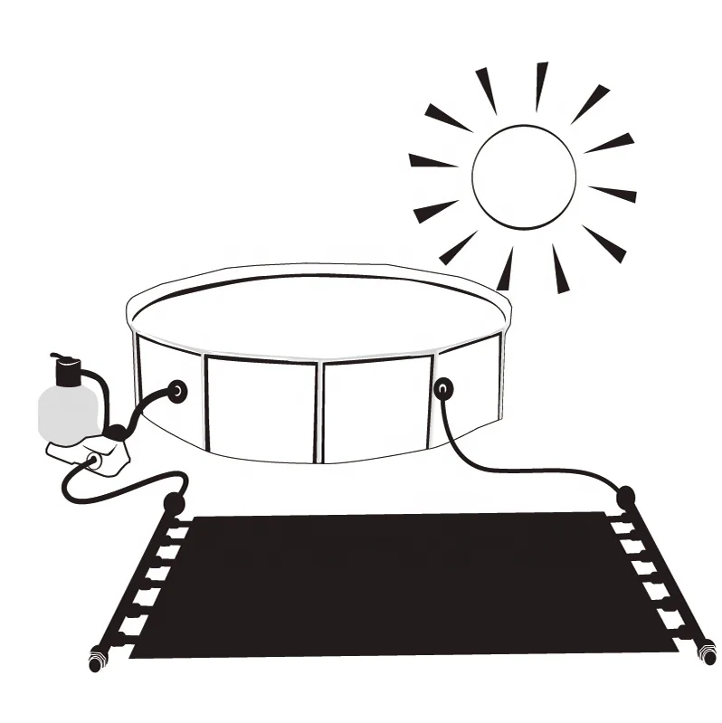 pool solar heater solar poolheizung solar heating for swimming pool