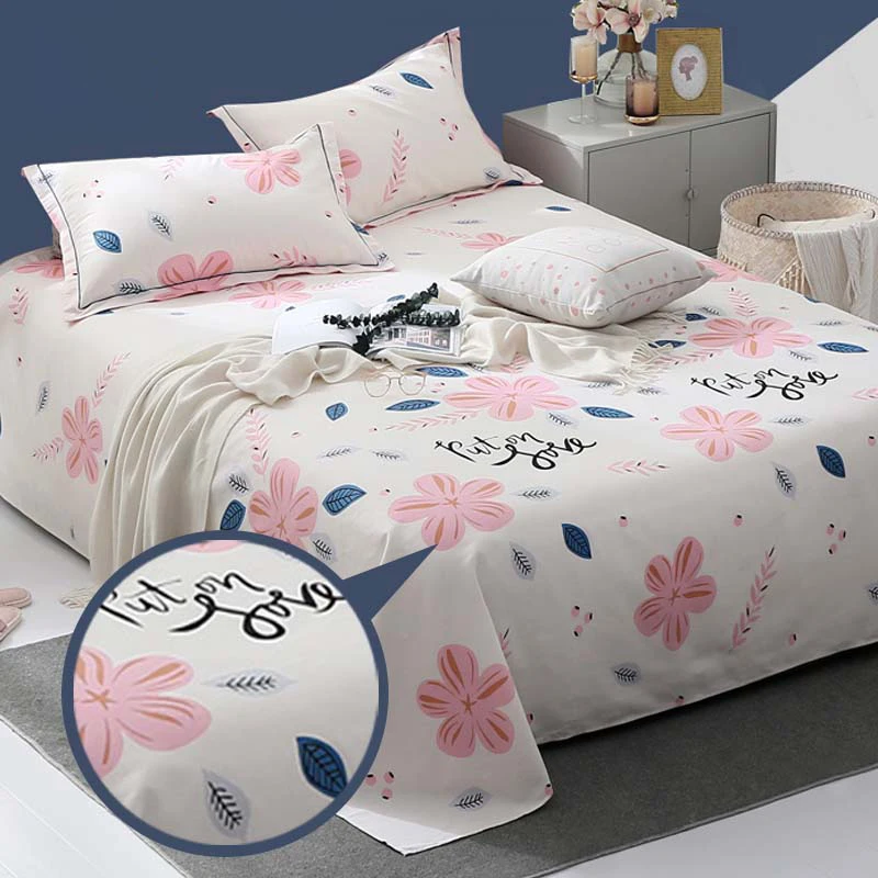 Cheap and Top Quality Factory Disperse Print 100% Polyester Bedsheet Fabric