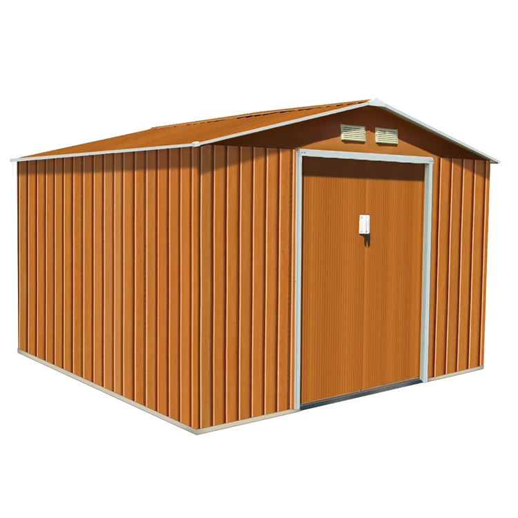 
strong durable 15 years warranty 11*10FT tool sheds metal garden house 