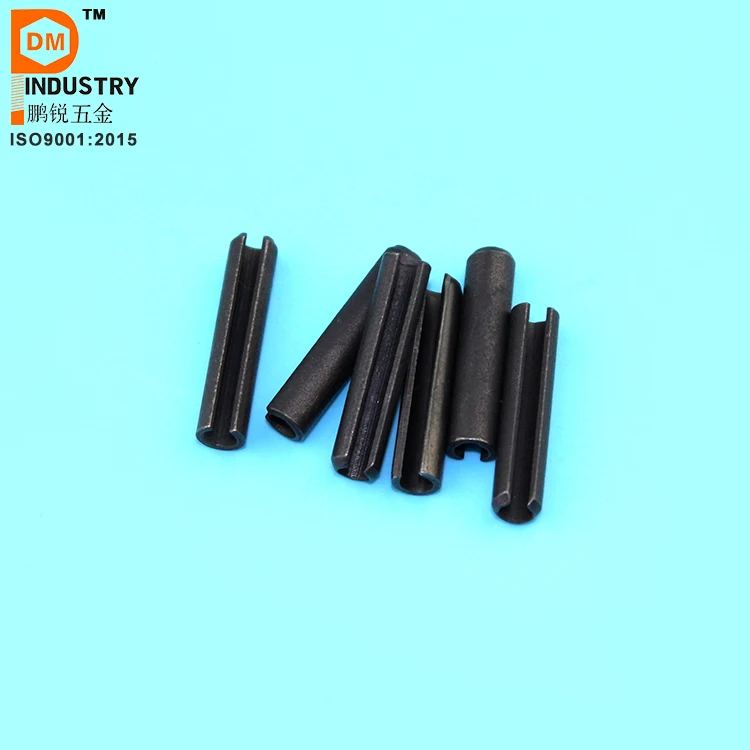 ISO 13337 Light Duty Slotted Spring Pin Made of Steel and Carbon Steel
