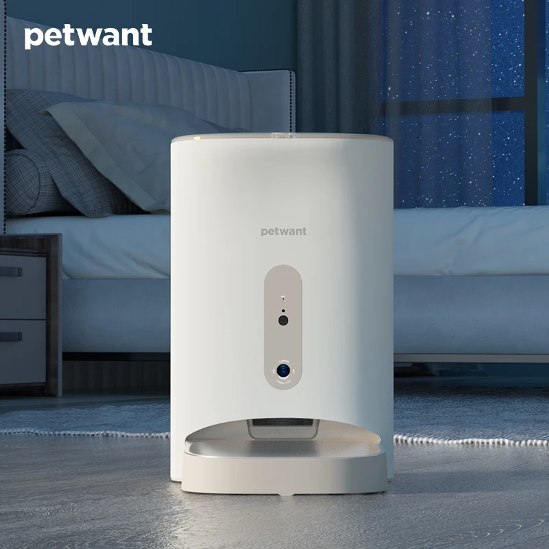 Pet Food Dispenser Tuya Smart Multiple Meals Pet Feeder With Camera Function Cat And Dog Feeder
