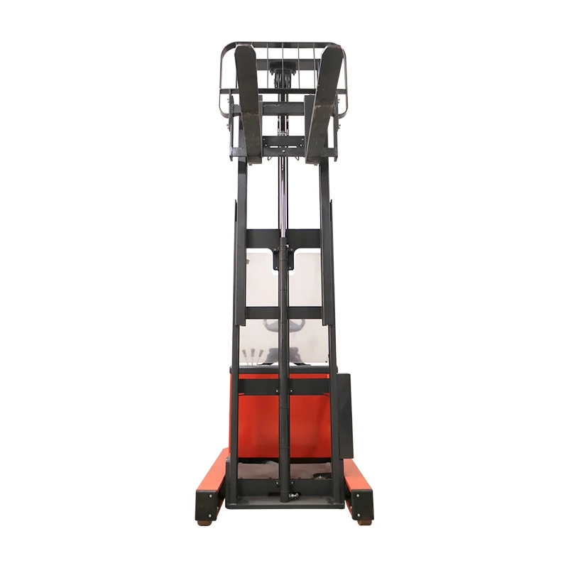 Q1530 1.5ton 3 m mini reach truck forklift electric double reach truck