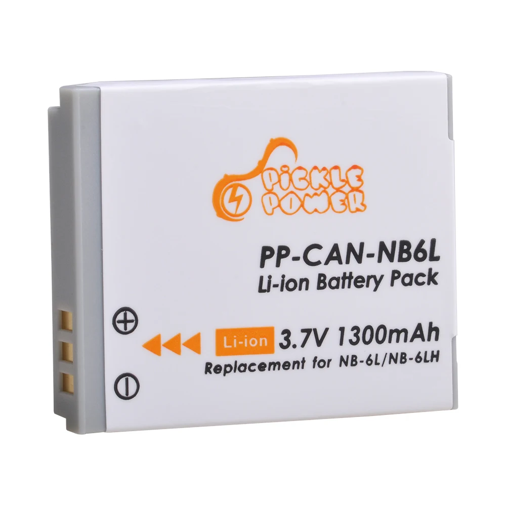 
NB-6L NB6L for Canon PowerShot D10 D20 D30 S95 SX260 SX280 SX540 SX700 SX710 Rechargable Digital Camera Battery NB-6L 