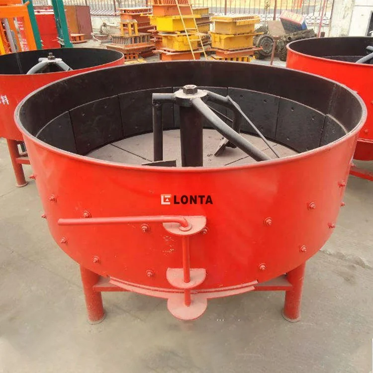 LONTA JQ750 750L vertical electric mortar cement mixing machine 750L pan concrete mixer for block making machine