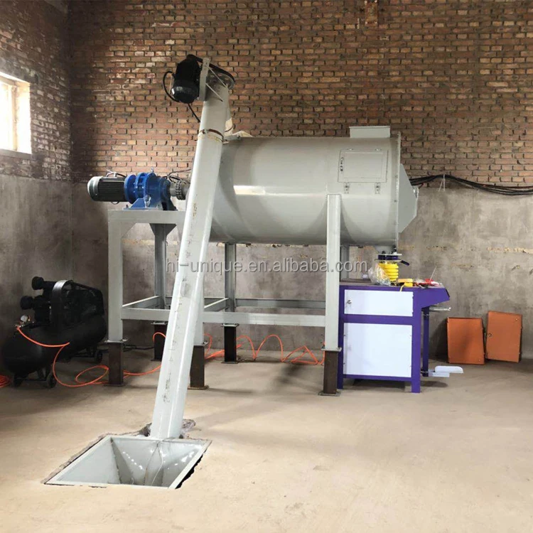 Simple Wall Putty Mortar 1-3tph Production Line