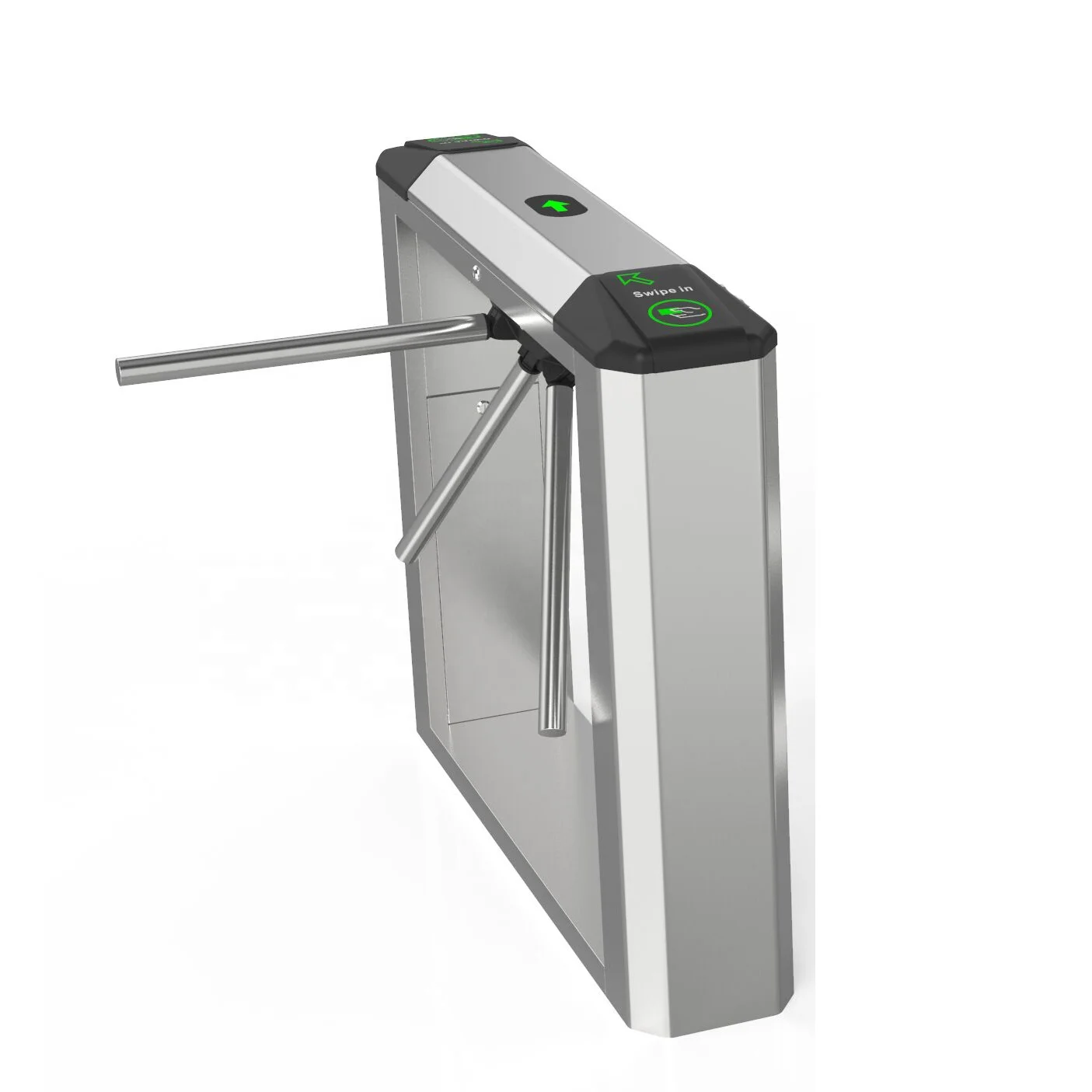 Semi- Automatic Tripod Turnstile RFID Access Control System 3 Arm Drop Arm Turnstile