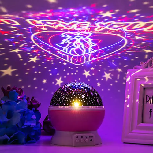 Creative Custom Led Star Projector Starry Sky Lite Starlight Gift Children Kids Gift-Starlight or Night Light Alternative