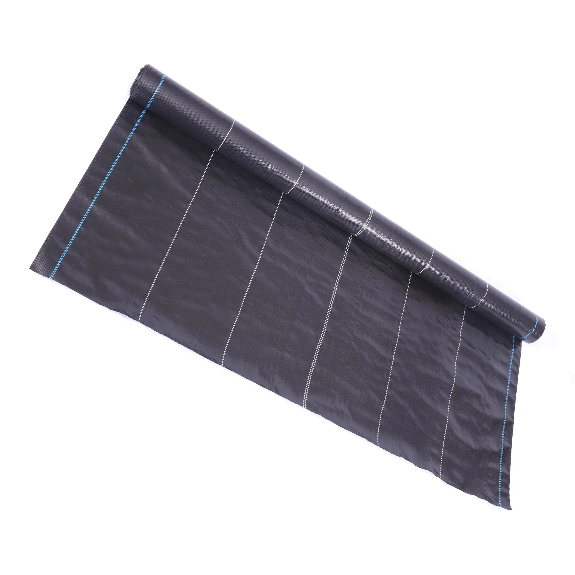 china agricultural polypropylene black and green anti-grass mulch weed control mat woven roving ground cover
