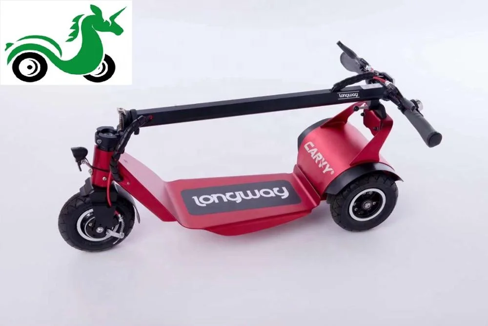 Light weight Folding Powerful Adult 3 wheel Electric Scooter  Motor 500M