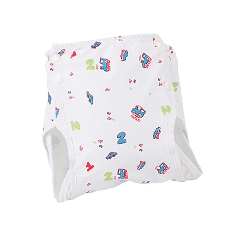 Wholesale price cotton baby diaper pants reusable nappies washable cloth diapers pant