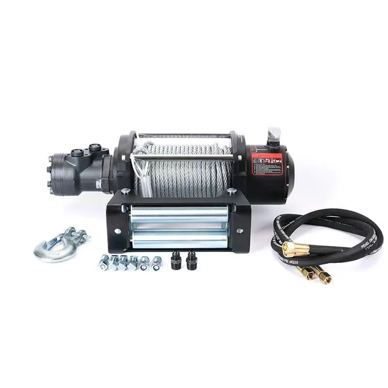 DAO Professional 10000lbs 12000lbs 15000 lbs hydraulic winches for sale truck winch 5 ton