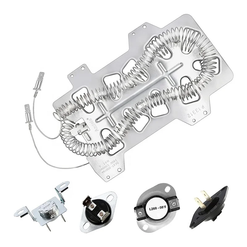 dryer parts heat element DC47-00019A,DC32-00007A,DC47-00018A,DC96-00887A,DC47-00016A Repair Kit Compatible With Samsang